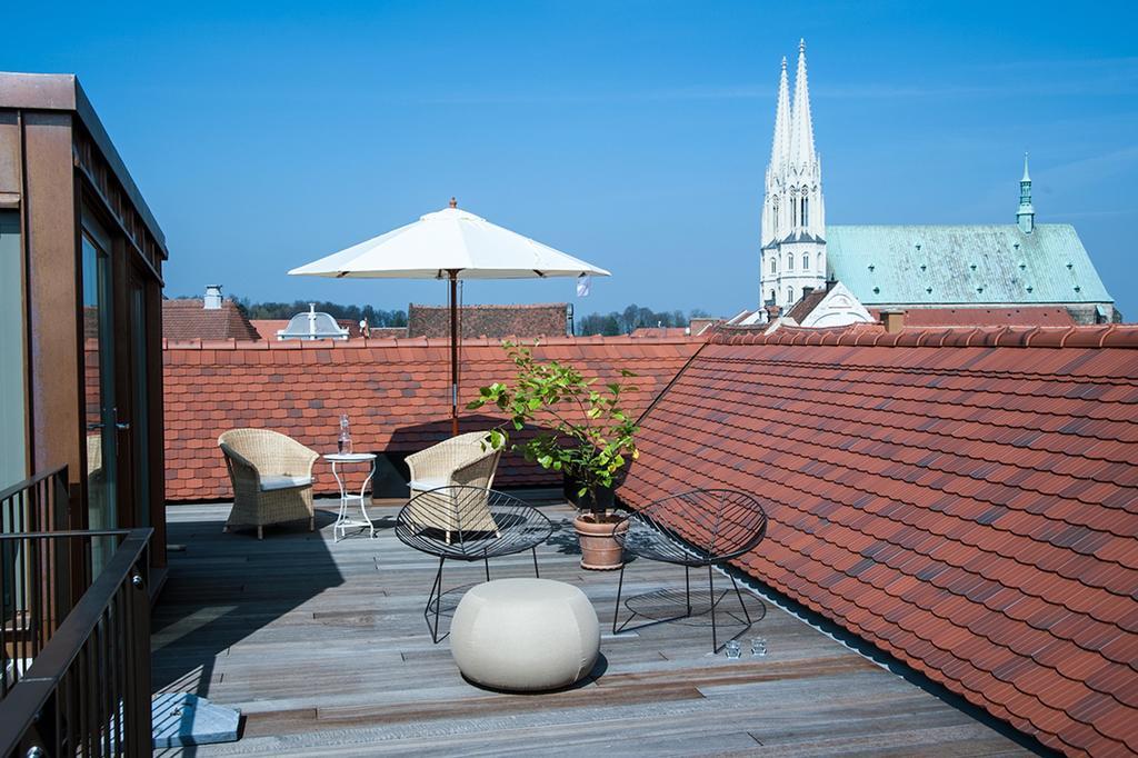 Emmerich Hotel Goerlitz Eksteriør bilde Roof terrace